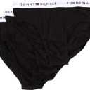 Tommy Hilfiger Men's Cotton Classic 4-Pack Brief (Black)