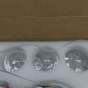 cenozo 3-Lights Modern Pendant Lights for Kitchen Island LED Dimmable Crystal Glam Ceiling Pendant Lighting Chandelier for Dining Room Hallway Bedroom Corner Lamp Brushed Nickel