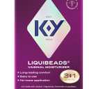 K-Y Personal Lubricant, Liquibeads Vaginal Moisturizer, 6 Bead Inserts and 6 Applicators to Supplement a Woman's Natural Moisture for Comfort and Sex