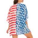 2 x Zando 2025 Beach Black Paisley Kimono Cover Up for Women Summer Hawaiian Shirts Holiday Style Coverups Resortwear Lightweight Sheer Open Front Cardigan Casual Daily Outfit Loose Capes X-L, L