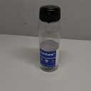 Fanhaw 32 oz Tritan Water Bottle with Chug Lid - Clear, BPA-Free, Lightweight, Wide Mouth, Leak-Proof, Perfect for Gym, Travel, School, Office, and Sports (Clear & Black)