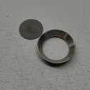 KNODOS Stainless Steel 58mm Dosing Funnel and Espresso Puck Screen Set For 58 mm Portafilter