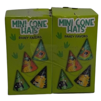 DI Dino GMR Mini Cone Hats 2 Pack