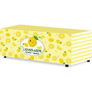 24" x 118" Lemonade Tablecloth for Lemonade Stand Supplies Lemon Table Cover for Kids Lemon Party Supplies Summer Beach Picnic Birthday Party Decorations(Yellow)