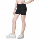 B&GCozy Girls Volleyball Shorts with Pocket Stretch Youth Athletic Biker Shorts Medium