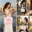 Pilot Gift Flight Attendant Gift Airplane Mode Tote Bag for Women - Birthday Christmas Gifts Travel Essentials
