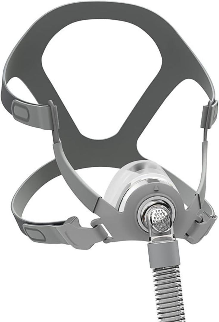 Cpap Mask, Reusable CPAP Nasal Mask Kit - TMS Comfort Series Nasal Cpap Mask, Full Set Includes Headgear, Frame, Elbows and Nasal Cushion (Medium)