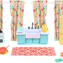 Sunny Days Entertainment Honey Bee Acres Sweet Home Kitchen Accessories Playset, 27 Piece Set: