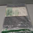 Bar Mat - 18"X12"(2 Pcs) Rubber Bar Mats for Countertop & Dish Drying, Non-Slip Bartender Mat with Airflow Design for Home Bar, Cocktail Set, Kitchen & Outdoor Use (Gray)