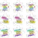 Treela 9 Pcs Appreciation Gifts for Leader Boss Employee Coworker Teacher Staff Mentor Coach Manager Spiritual Acrylic Plaques Inspirational Birthday Gifts Bulk for Home Office