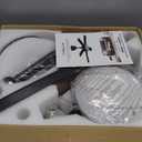 52 Inch Ceiling Fans with Lights and Remote, Modern Indoor Outdoor Ceiling Fan for Bedroom Living Room Patio Porch, 6 Speeds, Reversible Quiet Motor, Dual Finish Wooden Blades, Black