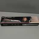 3/4 Inch Curling Iron Professional, Ceramic Tourmaline Curl Wand Barrel, Hair Curler Iron for Short Hair,Glove Include, Glove Include, Gold