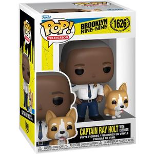 Funko POP&Buddy: Brooklyn Nine Nine - Captain Ray Holt with Cheddar - Collectable Vinyl Figure - Gift Idea - Official Merchandise - for Kids & Adults - TV Fans - Model Figure for Collectors