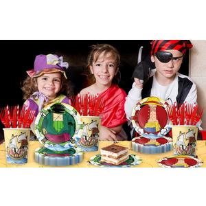 141Pcs Cartoon Themed Birthday Party Decorations for 20 Guests Cartoon Tableware Supplies Party Plates and Napkins Forks Cups Straws Tablecloth for Baby Shower Birthday Decorations