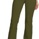 Houmous XXL 35'' Inseam Women's Cotton Bootcut Pants Inner Pocket