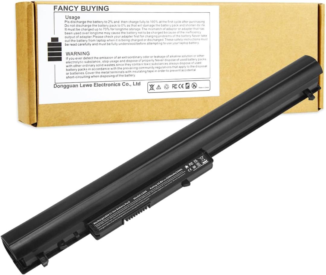 Fancy Buying LA04 Laptop Battery for HP Spare 776622-001 728460-001 752237-001 15-F272WM 15-f337WM 15-f233WM 15-f271WM 15-f211WM TPN-Q130 