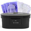 Paraffin Wax Machine for Hand and Feet, Waxkiss 5000ml Paraffin Bath with Lavender Paraffin Wax Warmer for Professional Spa & Arthritis Treatment At Home (Black)