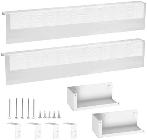 Baseboard Heater Cover, Adjustable Length from 3FT to 6FT, Including Left and Right End Covers, High Carbon Steel, Total Length of 6FT