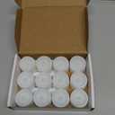 Homemory Timer Tea Lights Candles Battery Operated, 6H Timer Built-in, Auto On Daily, Flameless LED Tealight Votives for Table Centerpieces, Lantern, Holiday Decor, Warm Lamp, No Remote, 12-Pack