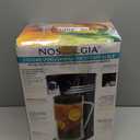 Nostalgia 3-Quart Iced Tea & Coffee Brewing System With Double-Insulated Pitcher, Strength Selector & Infuser Chamber, Also Perfect For Lattes, Lemonade, Flavored Water, Black