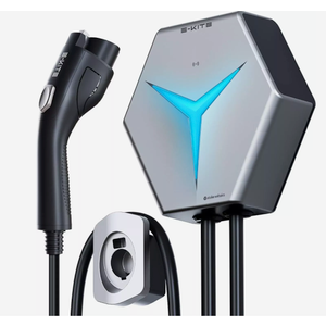 STOKE VOLTAICS Level 2 EV Charger, 32 Amp 240V Electric Vehicle Charging Stations, IP66 Water-Proof EV Charging Station, E-Kite 26-Foot Cable for Indoor/Outdoor Use (NEMA 14-50 Plug)