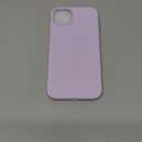 ORNARTO Compatible with iPhone 14 Plus Case 6.7, Slim Liquid Silicone 3 Layers Full Covered Soft Gel Rubber Phone Case Protective Cover 6.7 Inch-Pastel Lilac