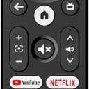 Remote Control for Aurzen Boom mini Projector, Video Projector Control Supports Bluetooth and Infrared Pairing, Black