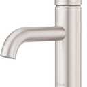 Pfister Capistrano Bathroom Sink Faucet, Single Control, 1-Handle, Single Hole, NSF Certified, Spot Defense Brushed Nickel Finish, LF042CSOGS