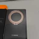 TORRAS 2025 Upgrade (Gen 6.0) Magnetic Phone Grip Holder Kickstand with Braided Strap, Fit for MagSafe Ring Removable, for iPhone 17 16,15, 14, 13 12 Pro/Max Samsung, Google (Rose Gold), Ostand Ring