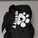 Dog Hoodie Security Clothes 4 Legs Jumpsuit Sweatshirt Hoodies Soft & Warm Dog Outfit Pullover Dog Winter Clothes Sweater for Small Medium Large Dogs Cats (Black, XX-Large)