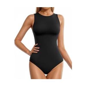 Capezio Women's Classic V-Neck Camisole Leotard, Black, Extra Large 