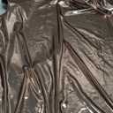 VIDUSSA Women's Off Shoulder Silk Tops Casual Short Sleeve Asymmetrical Neck Satin Blouse Shirts (Medium)