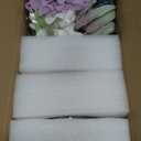 MARTINE MALL Fake Flowers in Vase, Faux Flowers in Vase, Dahlia Artificial Flowers in Vase Centerpiece Table Decorations Artificial Flower Arrangement for Home Dining Room Office Farmhouse