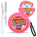 Toyuma for AirPods 4 Case Cute Kawaii Cartoon - Funny 3D Soft Silicone Case Cover with Keychain & Cleaner Kit for Women Girls Teens Food Fun Stylish Fashion Design Protective Case for Airpods 4, Fen