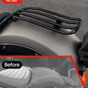 Rear Luggage Racks for CMX300 CMX500 17-24, Motocycle Top Case Carrier Rear Solo Seat Support Shelf Backrest Rear Fender Rack for Honda Rebel 500 300 CMX500 CMX300 2017-2024 Accessories