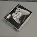 XYAB Wired Controller for X - Box 360  USB Gamepad Joystick Pad with Dual Vibration  Compatible with X-Box 360 Console & PC Windows  Ergonomic White Gaming Controller