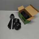 Qualirey 4 Pcs Solar Bug Zapper Waterproof Outdoor Mosquito Zapper Killer and Lighting Repellent Lamp for Indoor Outdoor Use Garden Patio, Purple and White Light(Plastic,Retro Black)