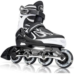 2PM SPORTS White and Silver XL Size Inline Skates for Kids
