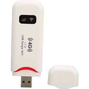 4G LTE USB Modem, Portable Router Mobile Internet Devices for Home Travel Office, Mobile Hotspot Network Router with SIM Card Slot, Support 10 Devices