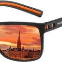 FAGUMA Polarized Sunglasses for Men UV400 Protection for Driving Fishing Golf