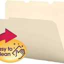 Smead Poly File Folder, 1/3 - Cut Tab, Letter Size, Manila, 12 per Pack (10510)