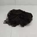 Afro Kinky Curly Wig With Bangs Full Machine Made Scalp Top Wig 200 Density Virgin Brazilian Short Curly Human Hair Wigs Natural Color 22 inch