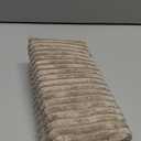 MIULEE Pack of 2 Corduroy Soft Soild Decorative Square Throw Pillow Covers Cushion Cases Pillowcases for Sofa Bedroom Car 18 x 18 Inch 45 x 45 Cm Light Brown