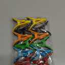 12 Pack Chip Clips Bag Clips, Magnetic Bag Clip for Food Storage Heavy Duty, Plastic Food Clip for Chips, Snack, Kitchen, Refrigerator, Garden, Sewing, Fabric, Clothes Pins