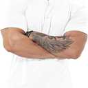 Mens Henley Shirt Dry Fit Tech 3 Button Slim Fit Quick Dry Gym Tshirt Short Sleeve Lightweight Casual T Basic Tee (XX-Large)