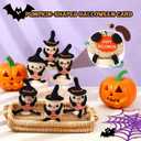 6 Sets Potatoes Crochet with Support Cards Mini Plush Emotional Crochet Inspirational Positive Gift for Valentines Christmas Party Favors