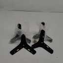 Modern Iron Triangle Furniture Legs Easy to Install Sturdy Metal Legs for Sofa Dresser Table