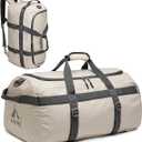 G4Free Gym Bag for Women Men 45L Duffle Backpack with Shoe Compartment Water Resistant Travel Weekender Bag