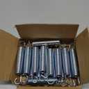 5.5-7 Inch Trampoline Springs Heavy Duty Stainless Steel ReplacementSpring, Set of 16
