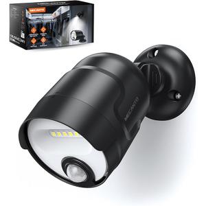 Battery Operated Motion Sensor Light Outdoor, 4000mAh Rechargeable 600 Lumen Battery Powered Spotlight Outdoor Waterproof for Porch, Garage, House(Non-Solar)